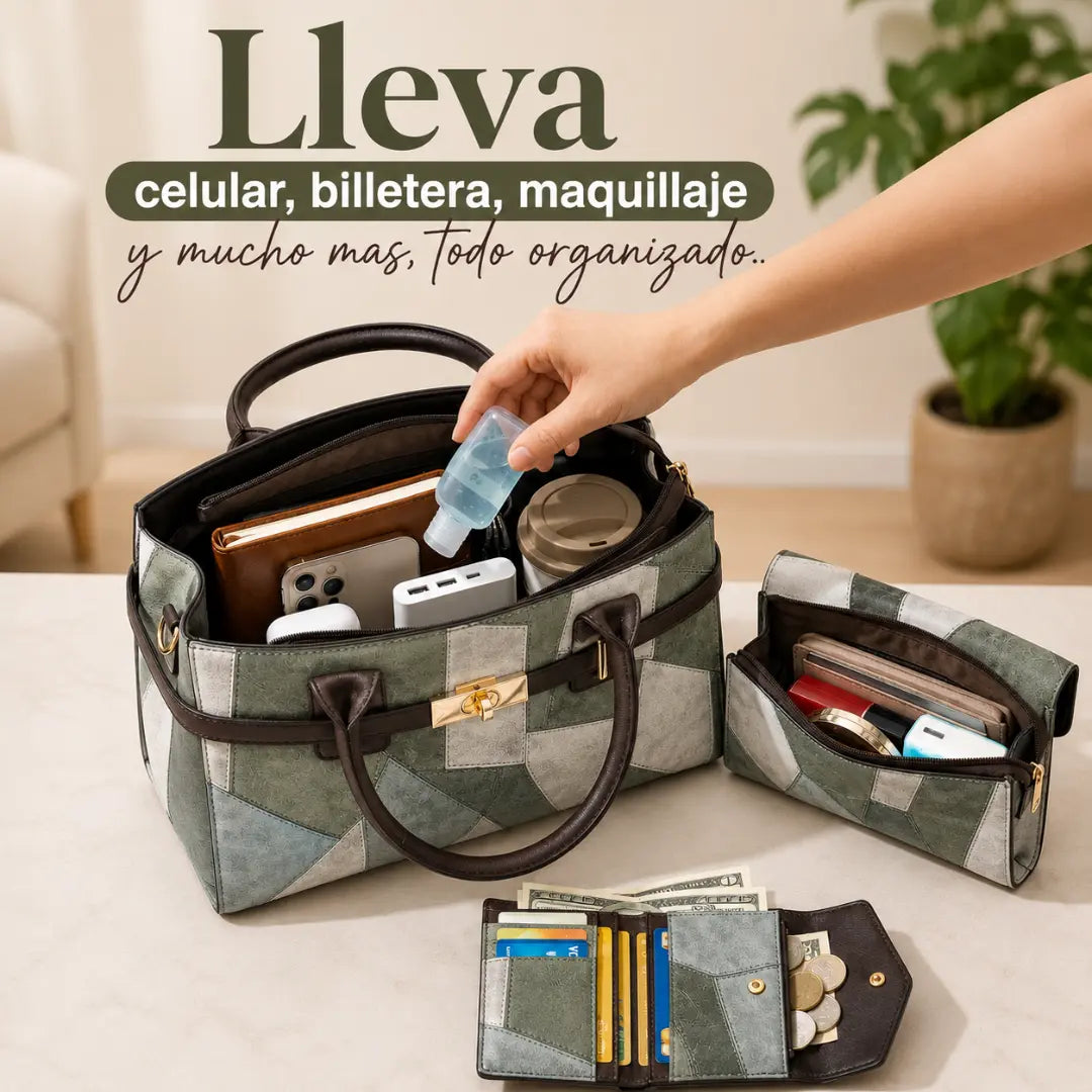 SET Bolso Versatil  Nayla Chic
