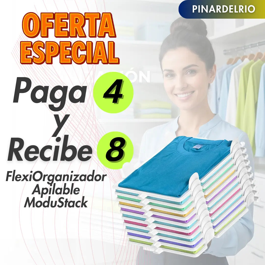 FlexiOrganizador Apilable ModuStack