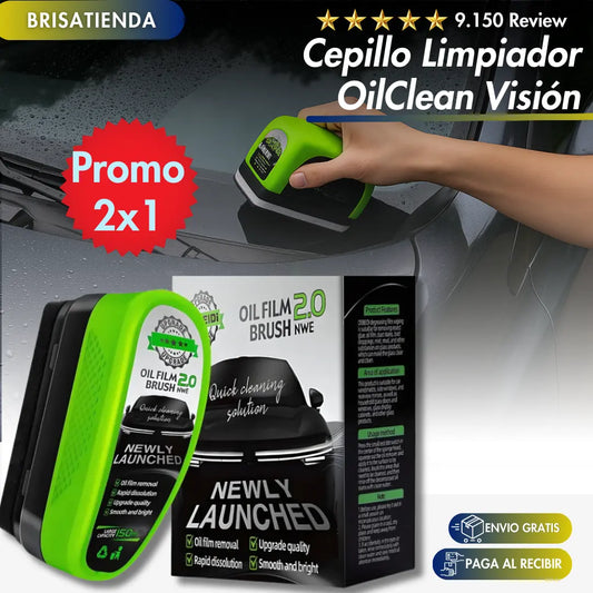 Paga 1 Y Lleva 2 Cepillos Limpiador  OilClean Vision