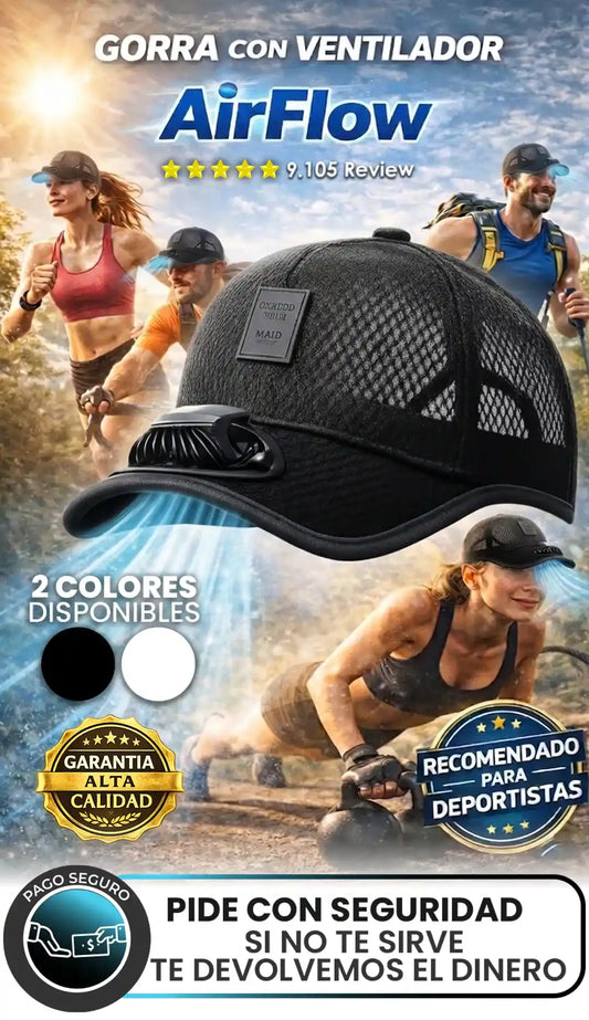 Gorras deportistas Airflow