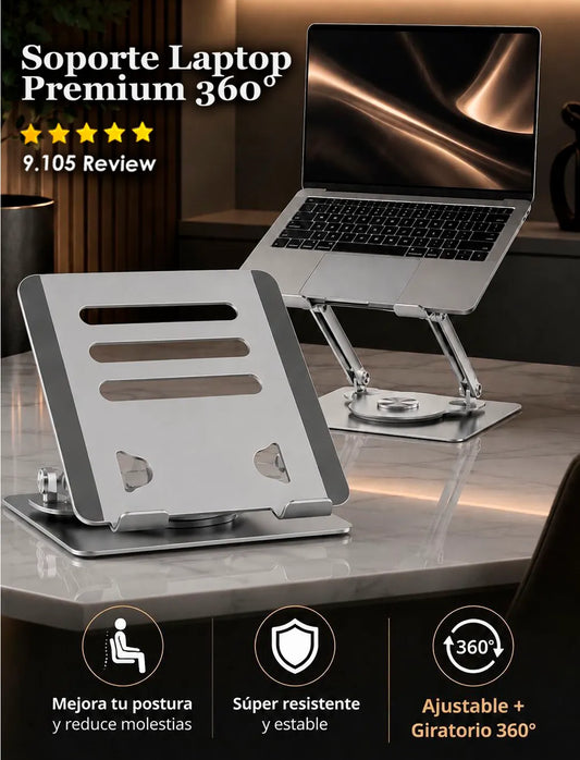 Soporte Laptop Premium 360°
