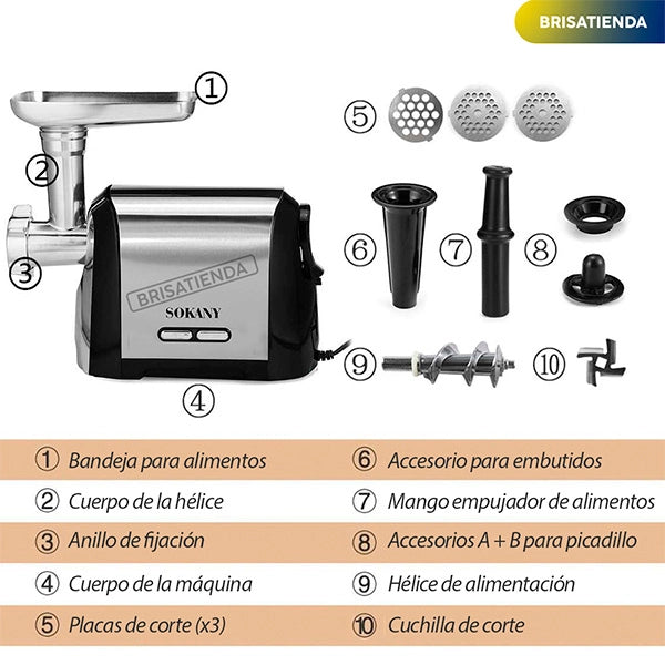 Molino de Carnes TurboMill Professional 50%OFF