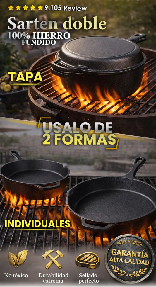 Cazuela Hierro Fundido FerroDual Pro