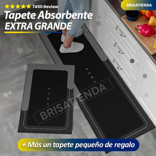 Tapete absorbente para el HOGAR EXTRA GRANDE (120cm x40cm)+ 1 Tapete pequeño de regalo