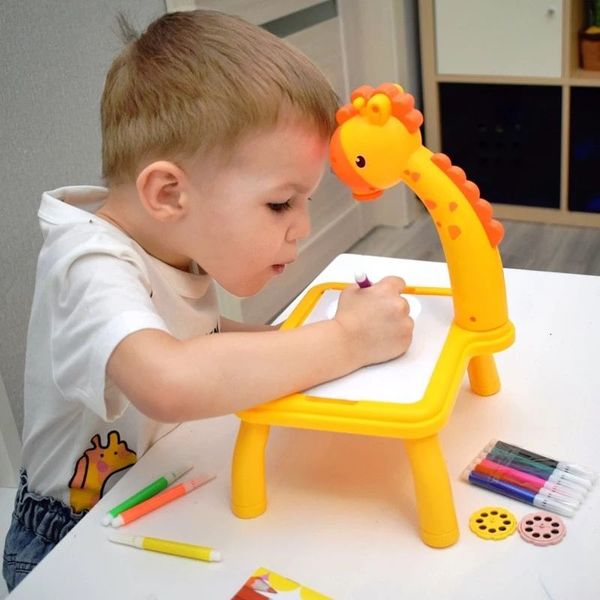 Mesa proyector de dibujos para niños 50% OFF
