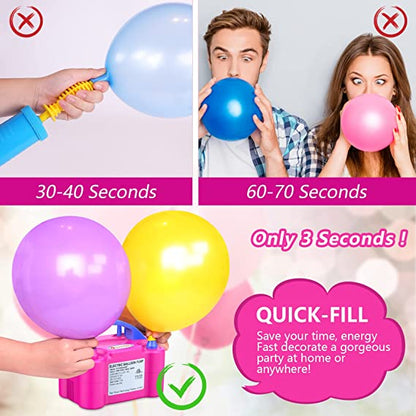 Inflador de Globos Electrico 50% OFF