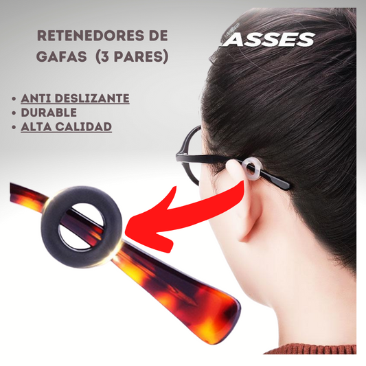 Retenedores de Gafas Anti Deslizantes