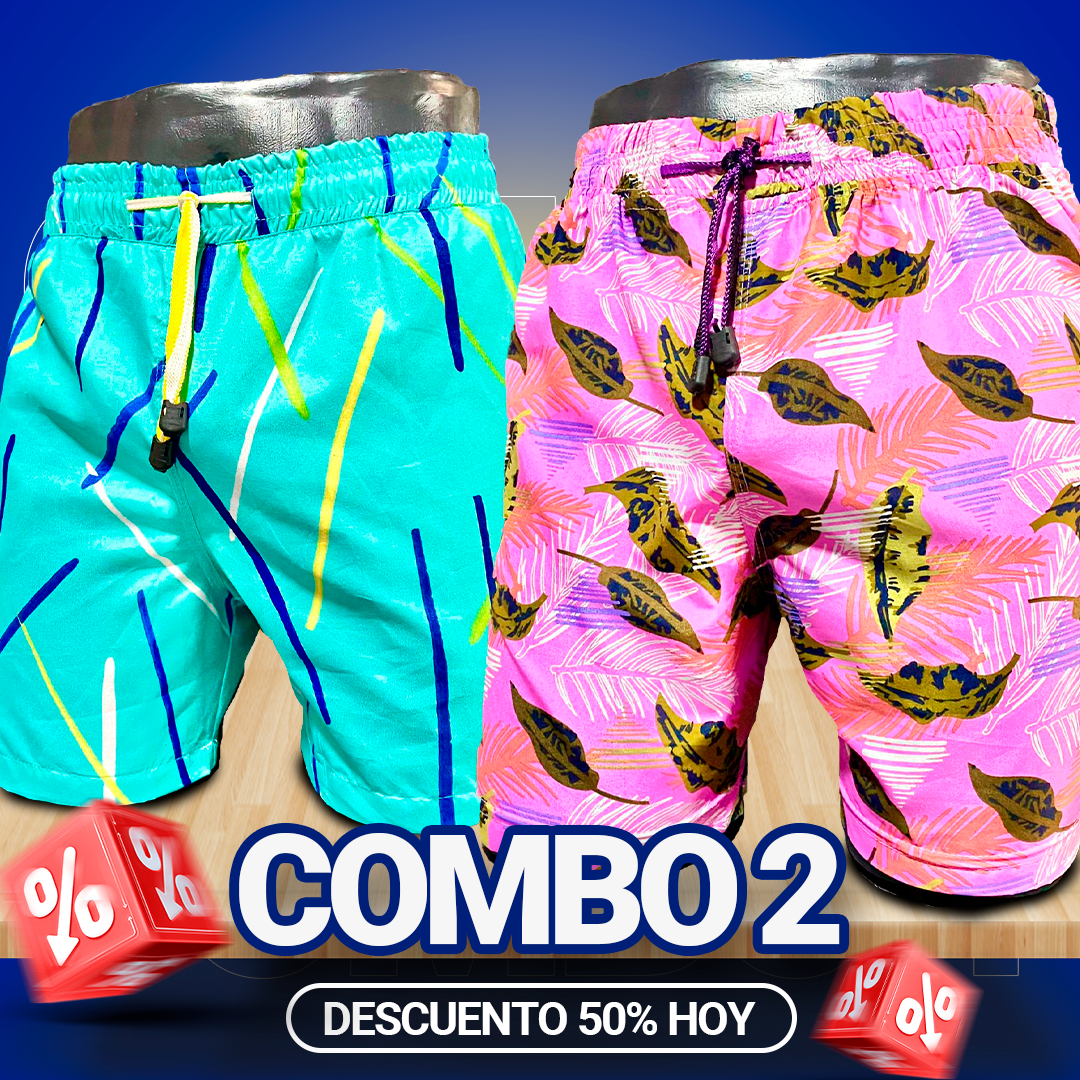 bermudas para caballeros 50% OFF