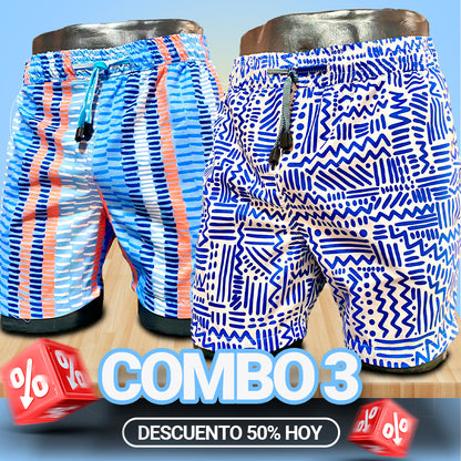 bermudas para caballeros 50% OFF