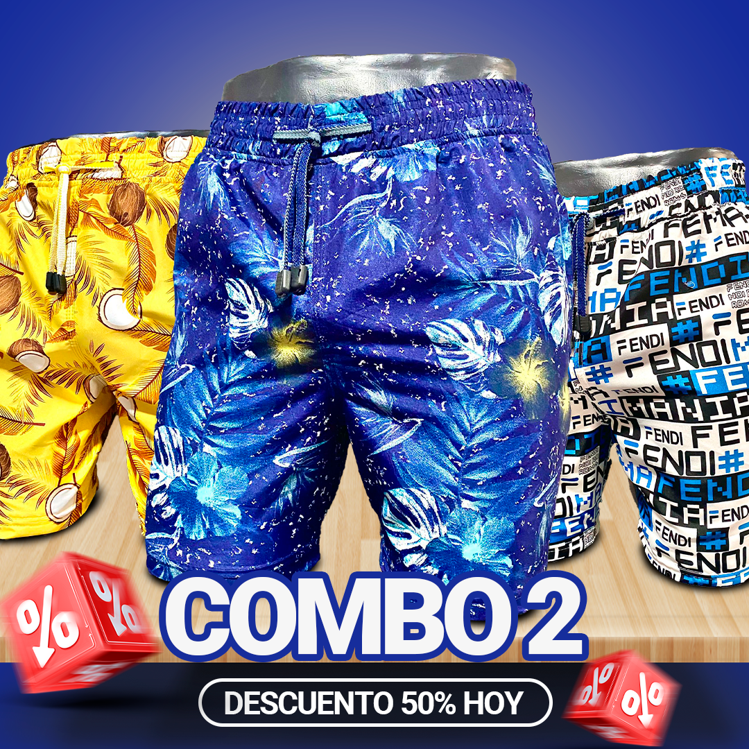 bermudas para caballeros 50% OFF