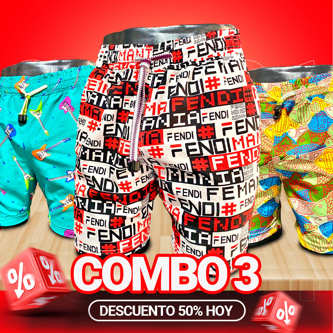 bermudas para caballeros 50% OFF