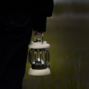 Portable and rechargeable vintage lamp 50% OFF