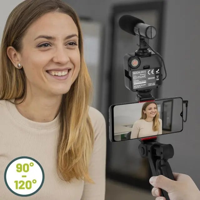 Kit para Grabación de Videos con Micrófono 50% OFF